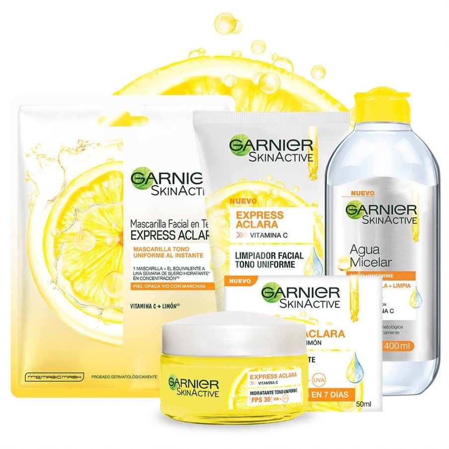 Mascarilla facial en tela Express Aclara