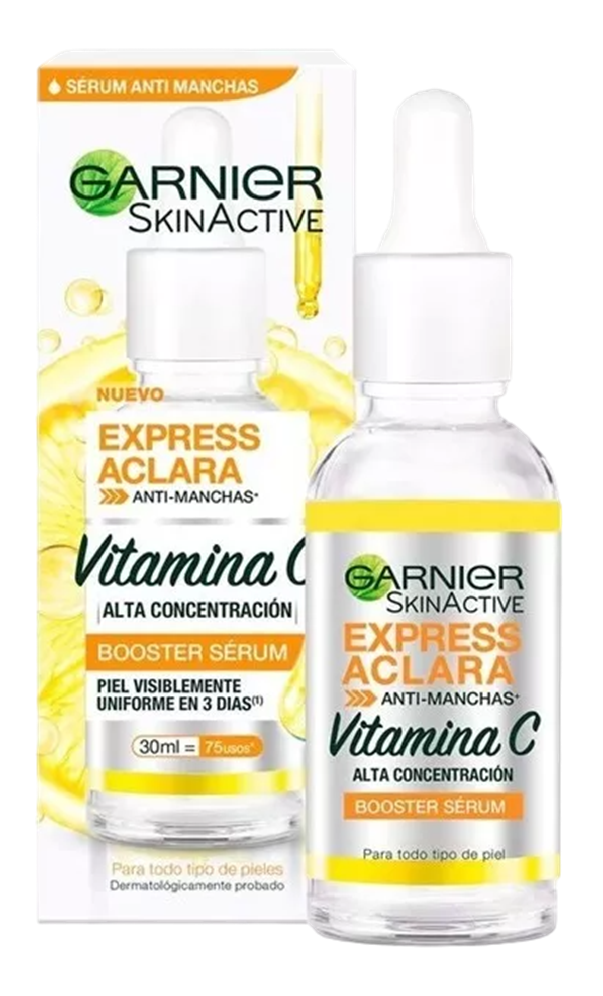 Express Aclara Serum Anti Manchas con Vitamina C Garnier