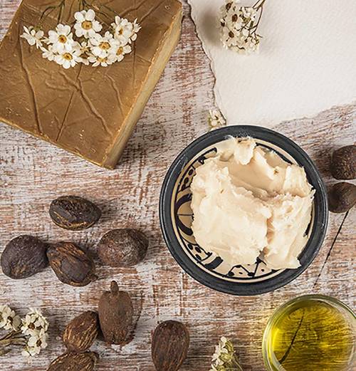 shea butter improves skin hair lg
