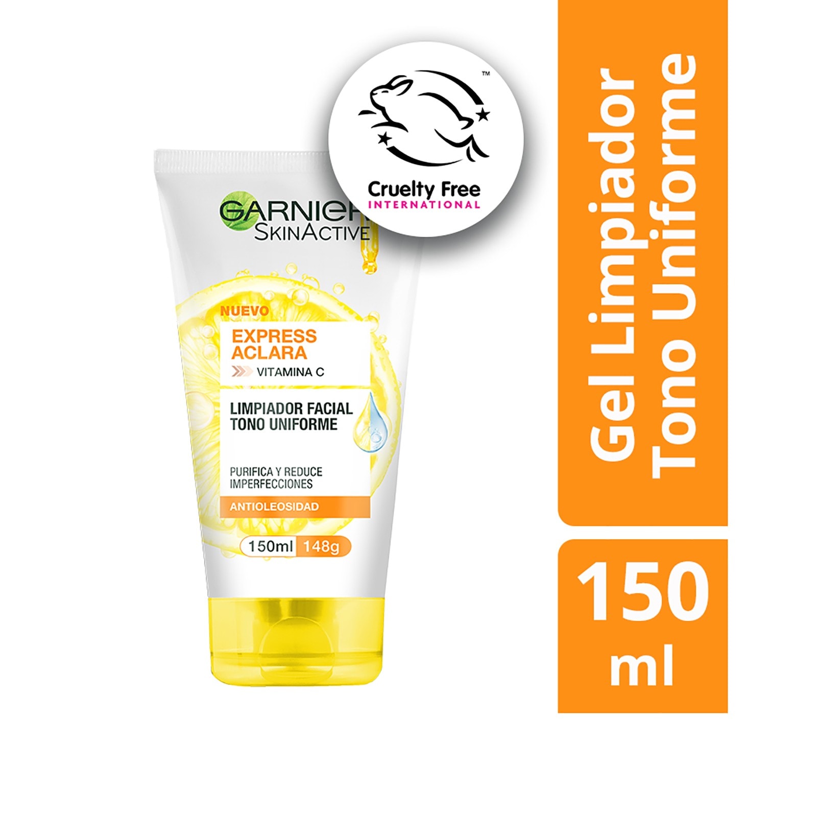 Gel limpiador facial