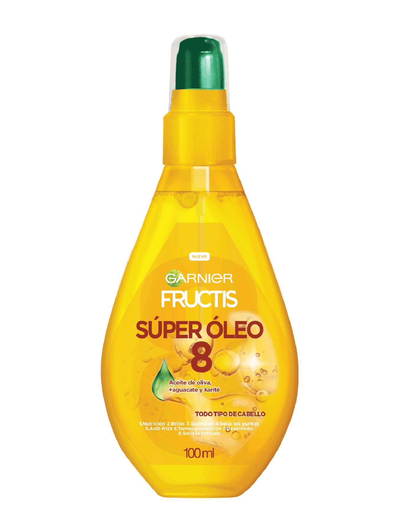 Tratamiento Fructis Oil Repair Súper Óleo 8
