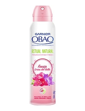 antitranspirante obao ritual natural spray fresia 1