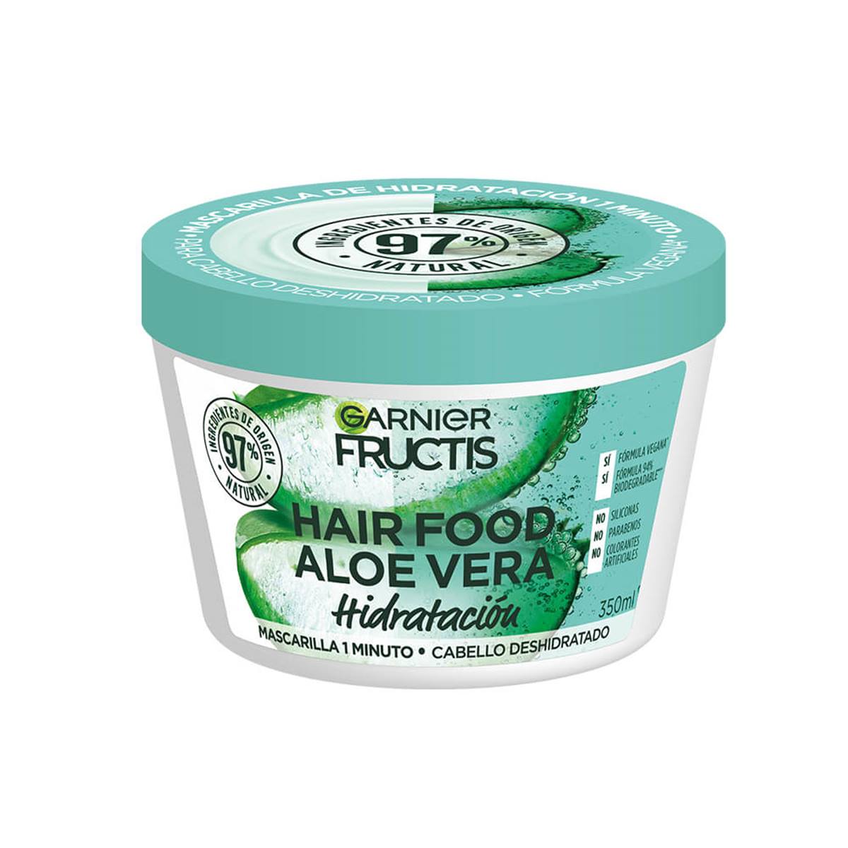 Mascarilla Hair Food Aloe: cabello deshidratado Garnier