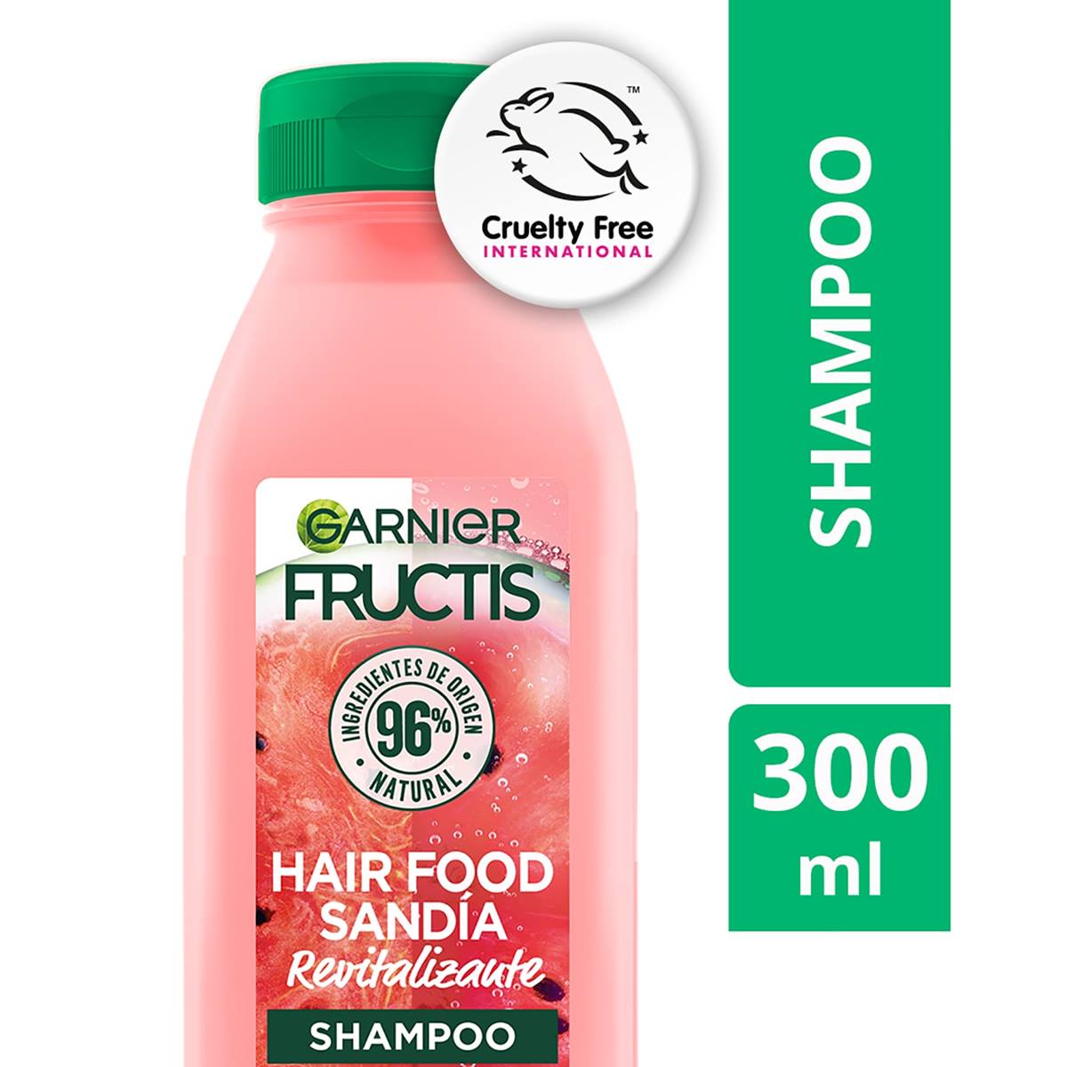 Hair Food Shampoo de Sandía para Cabello Normal Garnier