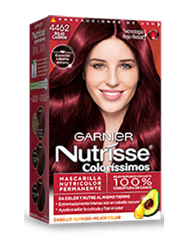 Tintes para cabello Nutrisse Coloríssimos Rojo Carmín