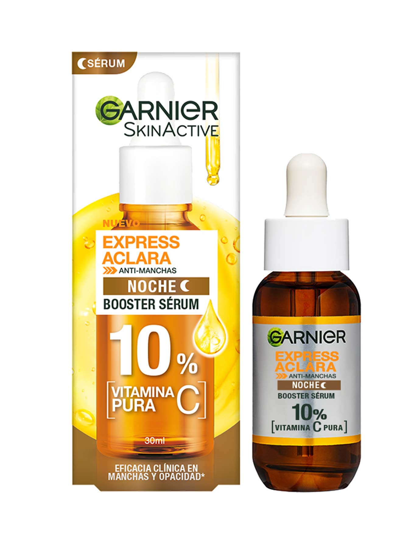 Garnier Skin Active Express Aclara Sérum Noche.